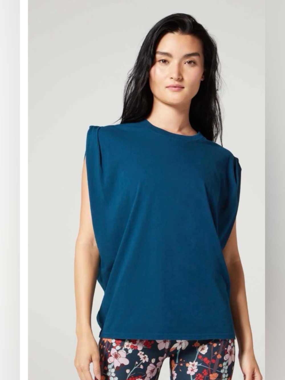 NEW Wear It to Heart FIONA TEE DEEP LAKE Sz M